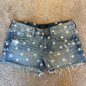 The Cut Off Lucky Brand star shorts